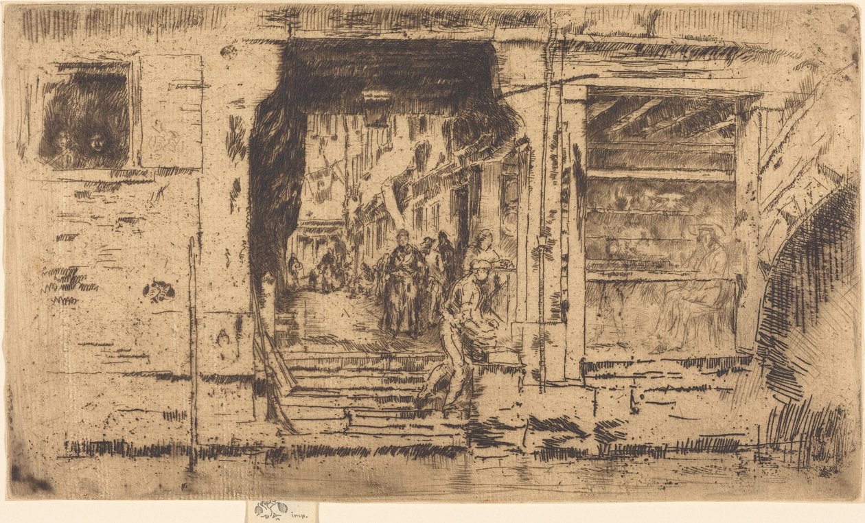 Pescheria, Venezia da James McNeill Whistler