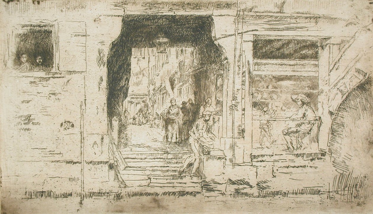 Pescheria, Venezia da James McNeill Whistler