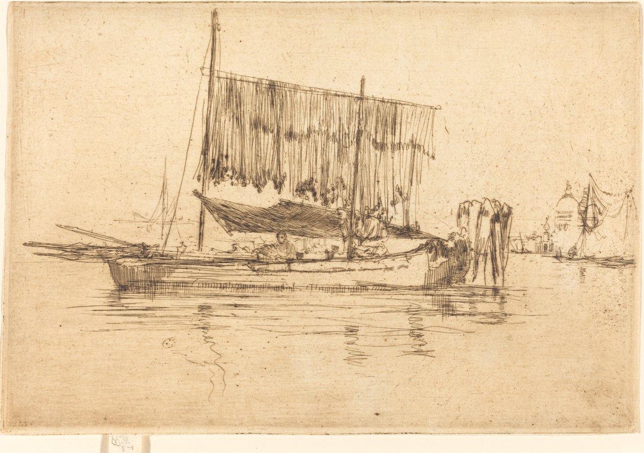 Barca da Pesca da James Abbott McNeill Whistler