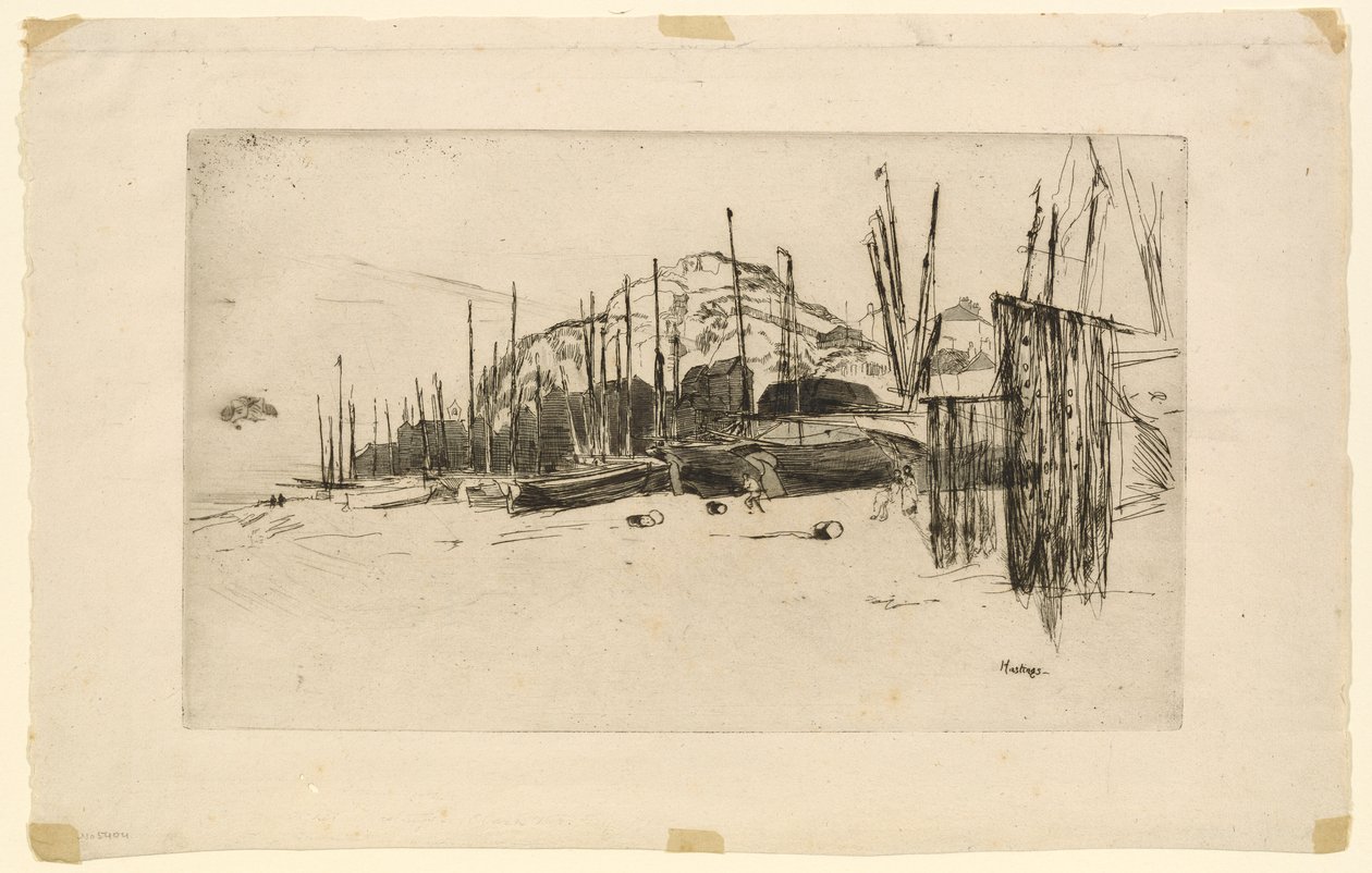 Barche da Pesca, Hastings da James Abbott McNeill Whistler