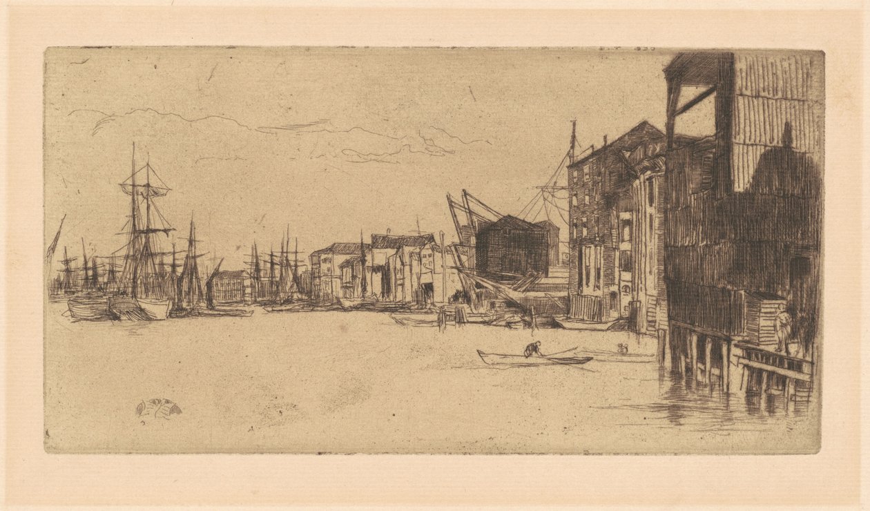 Molo del libero scambio da James McNeill Whistler