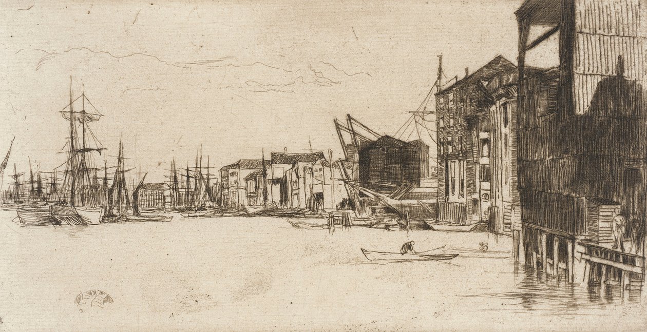 Molo del libero scambio da James McNeill Whistler