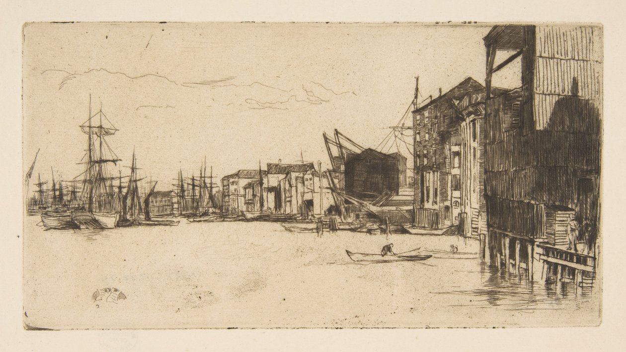 Molo del libero scambio da James McNeill Whistler
