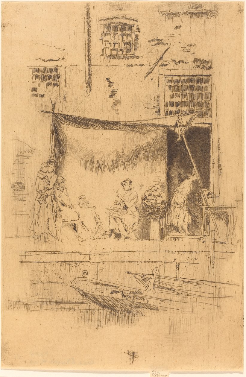 Bancarella di frutta da James Abbott McNeill Whistler