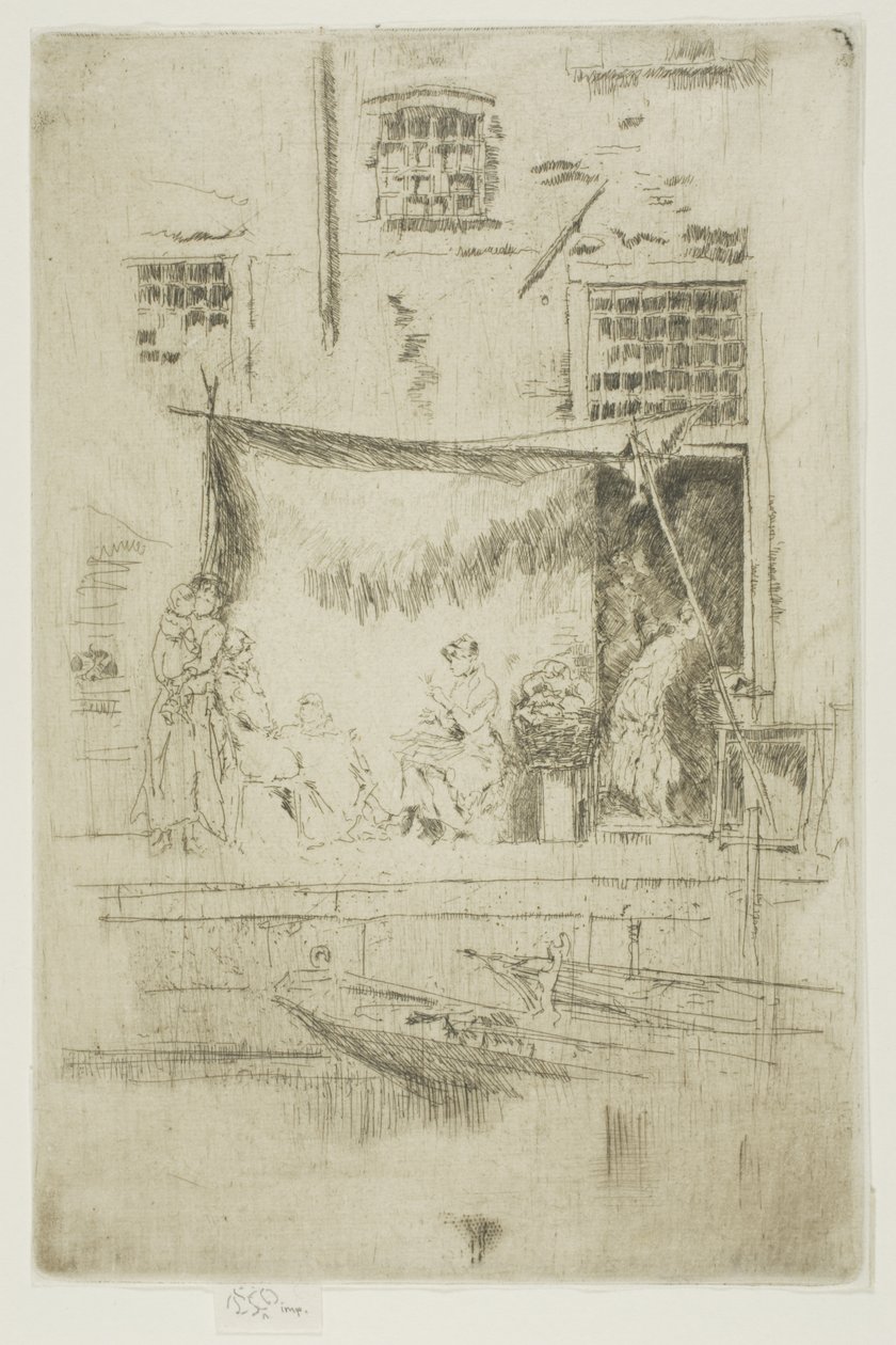 Bancarella di frutta da James Abbott McNeill Whistler