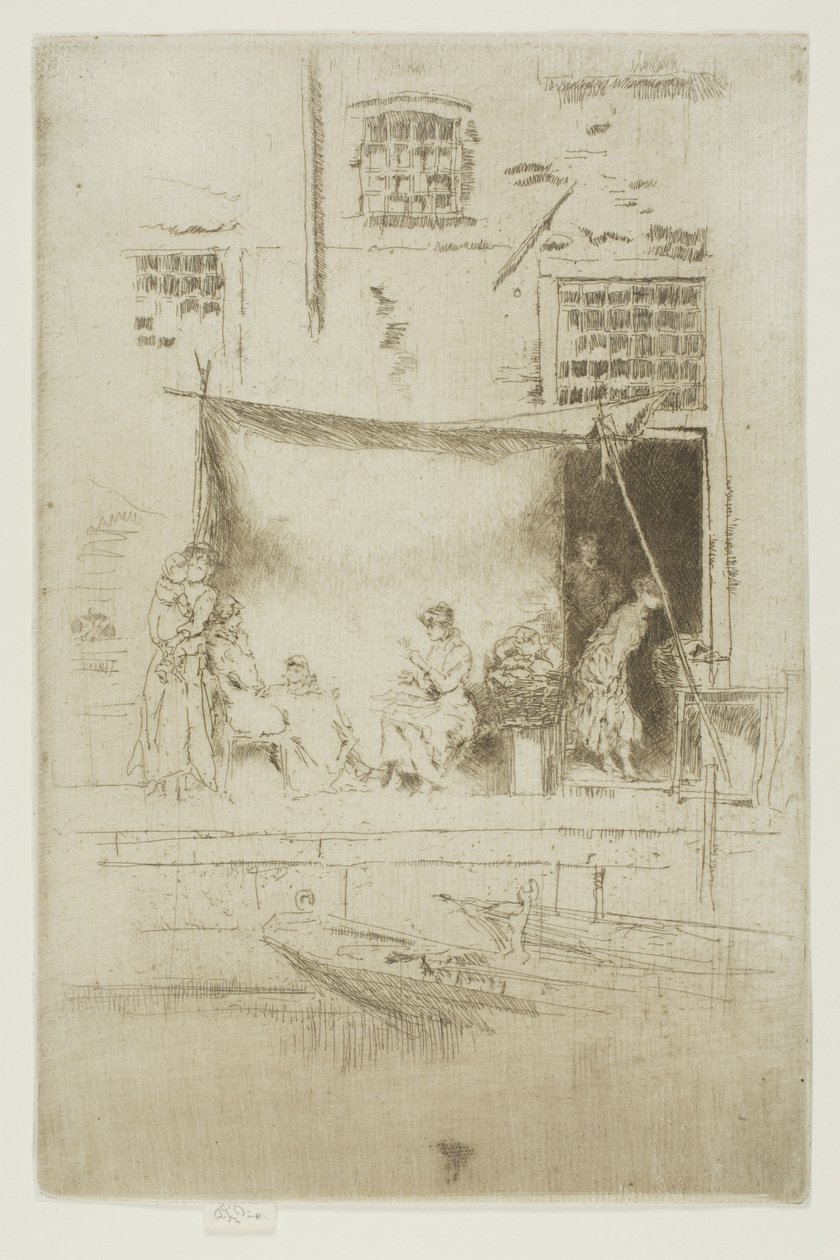 Bancarella di frutta da James Abbott McNeill Whistler