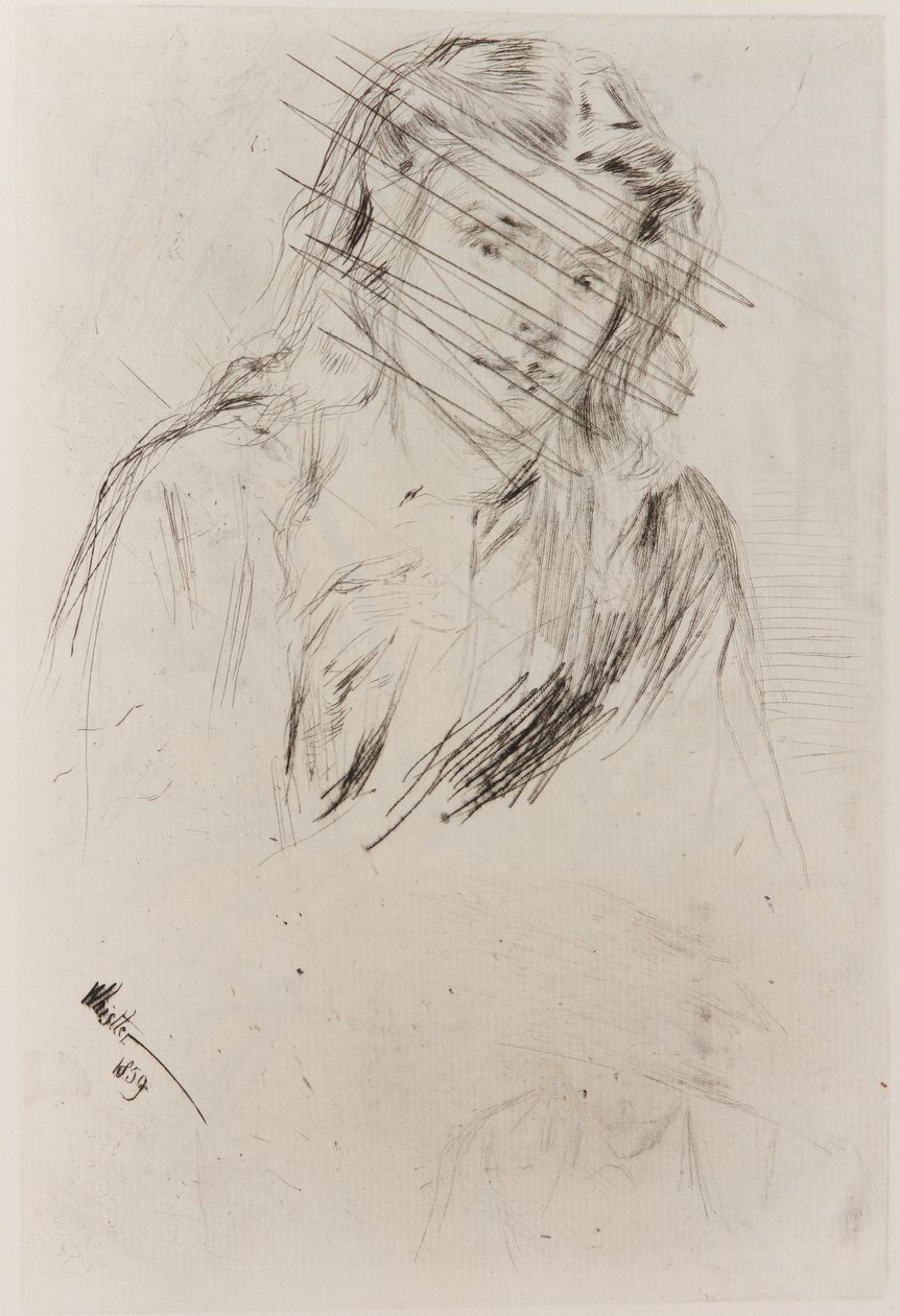 Testa china di Fumette da James Abbott McNeill Whistler