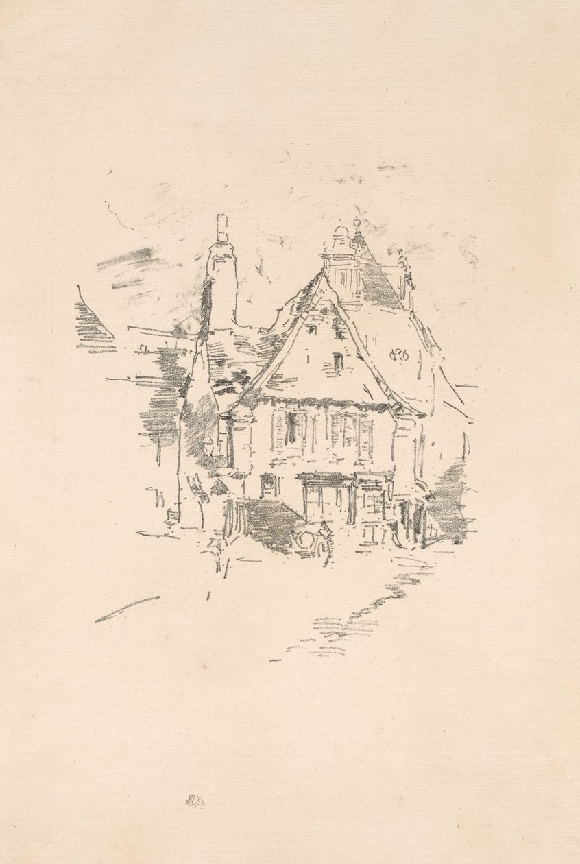 Tetti a capanna da James Abbott McNeill Whistler