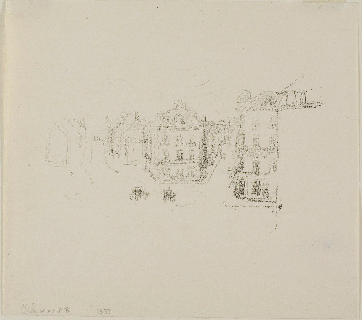 Grand Rue, Dieppe da James McNeill Whistler