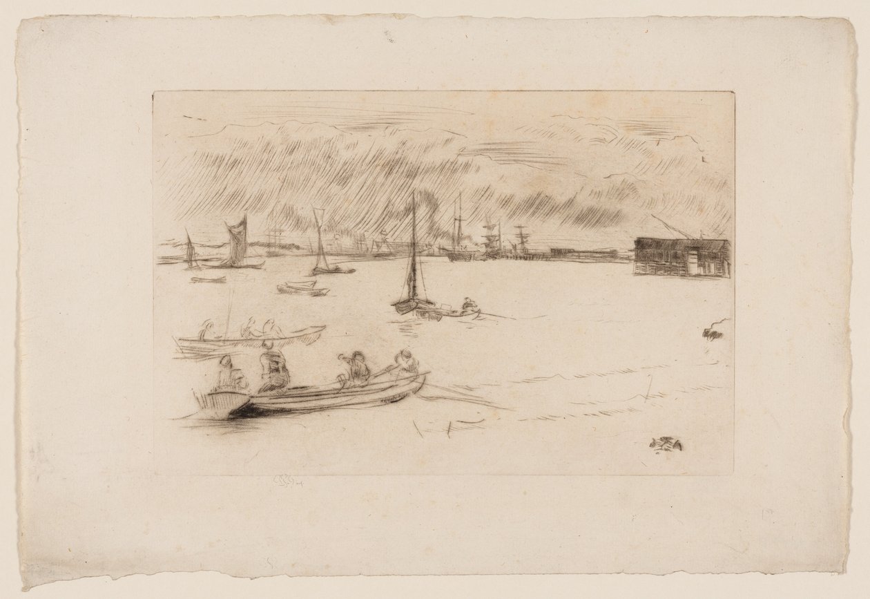 Greenhithe da James Abbott McNeill Whistler