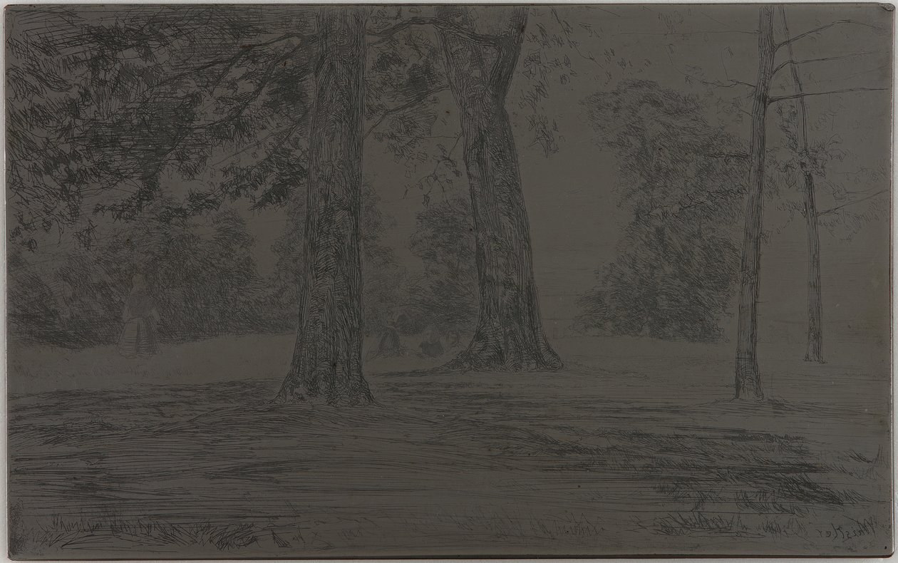 Greenwich Park da James Abbott McNeill Whistler