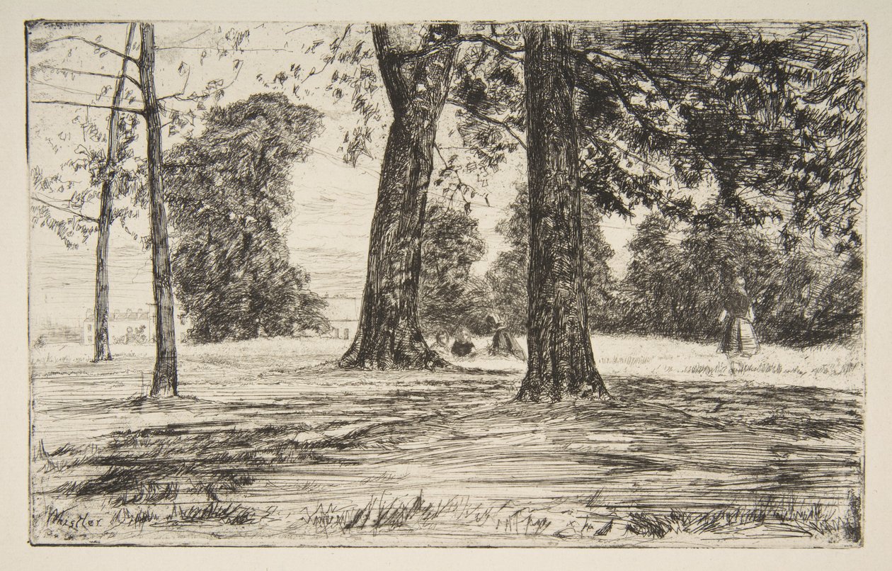 Greenwich Park da James McNeill Whistler