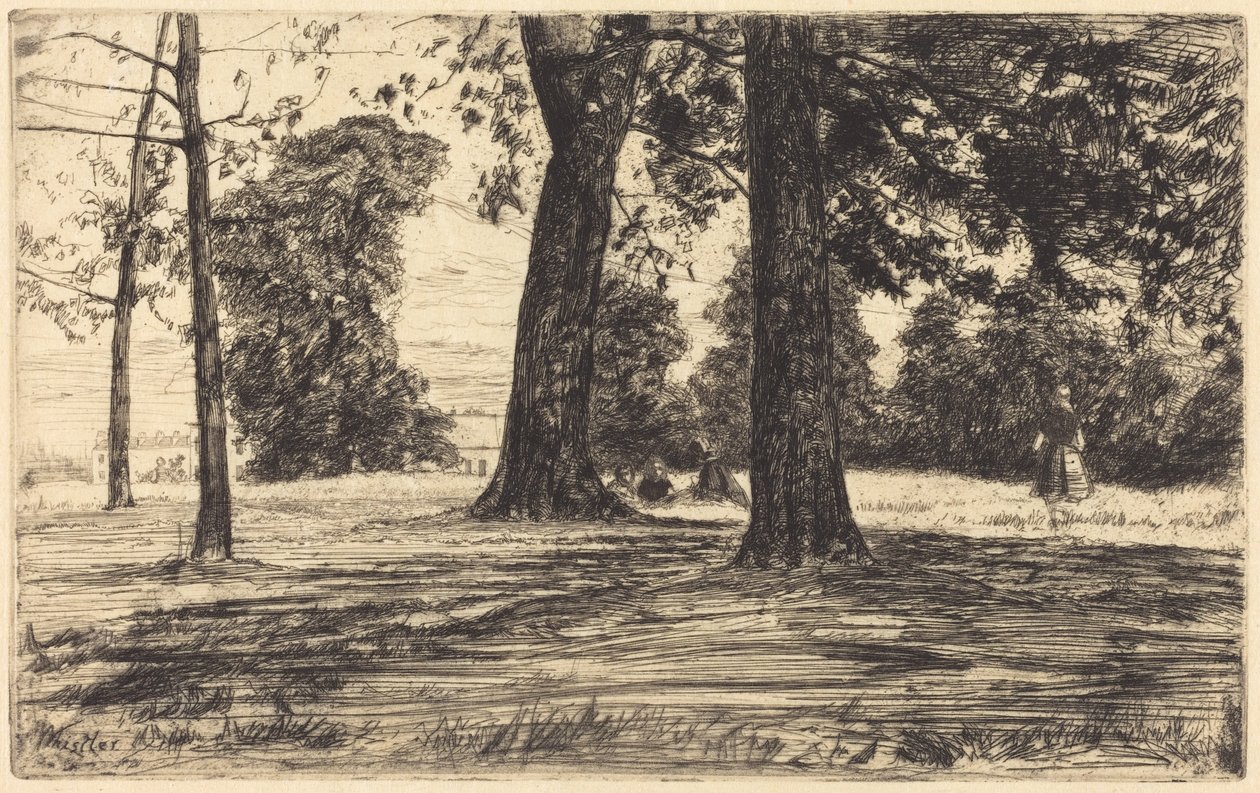 Parco di Greenwich da James McNeill Whistler