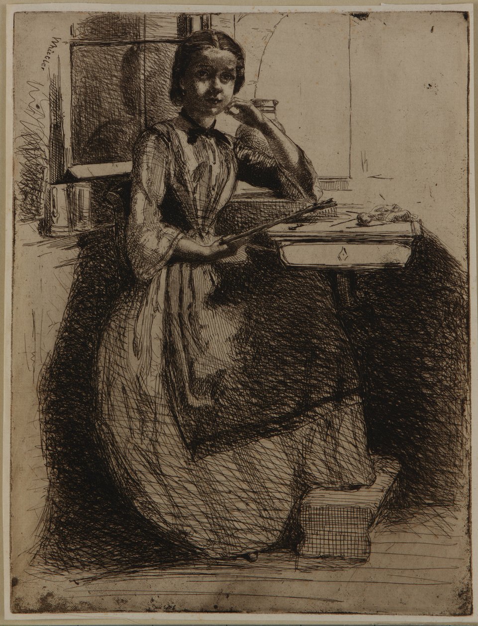 Gretchen a Heidelberg da James Abbott McNeill Whistler