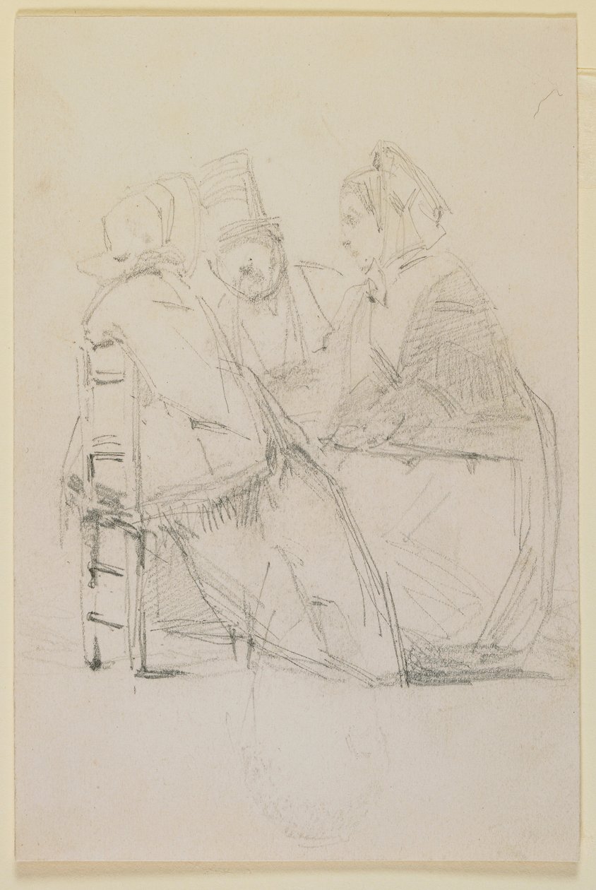 Gruppo che conversa da James Abbott McNeill Whistler