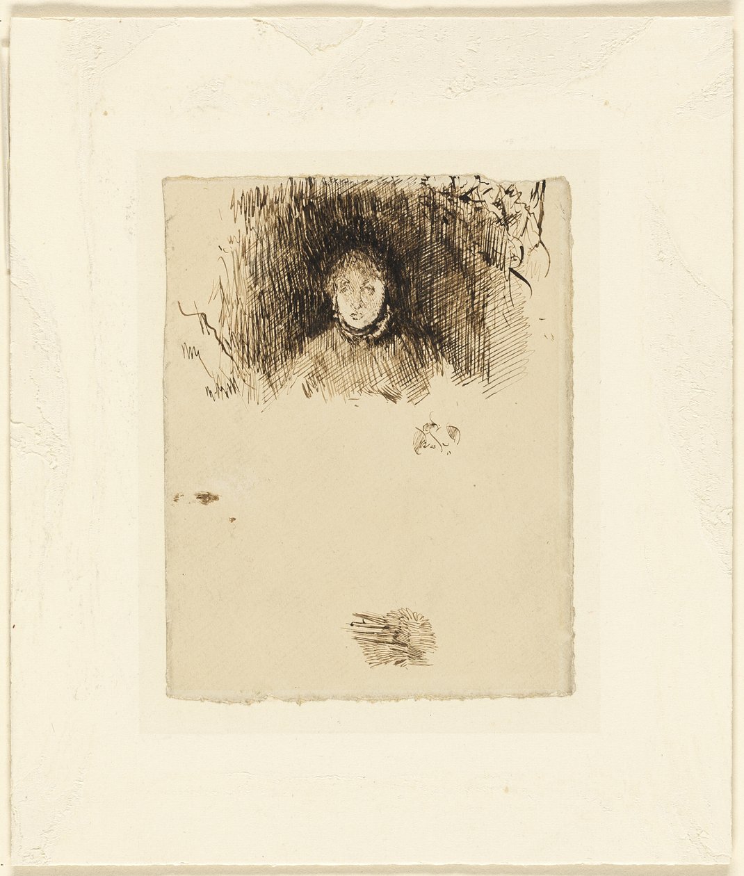Testa di ragazza da James McNeill Whistler
