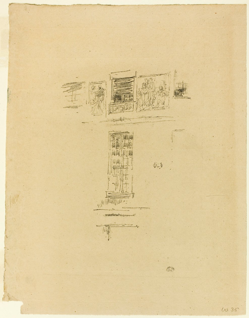 Hôtel Colbert, Finestre da James McNeill Whistler