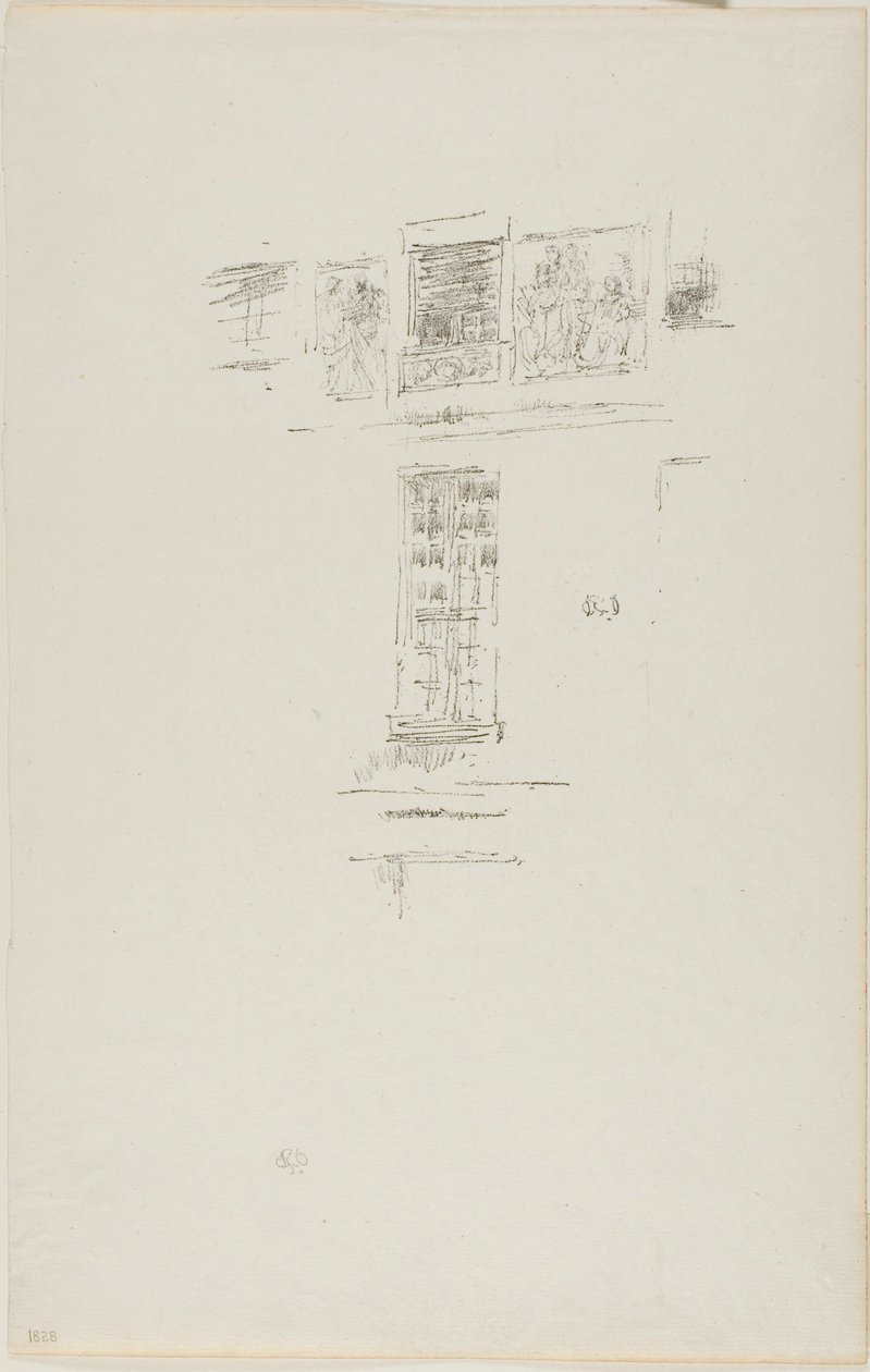 Hôtel Colbert, finestre da James McNeill Whistler