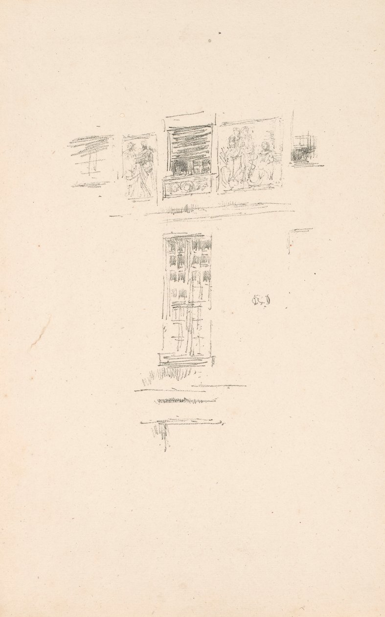 Hôtel Colbert, Finestre da James McNeill Whistler