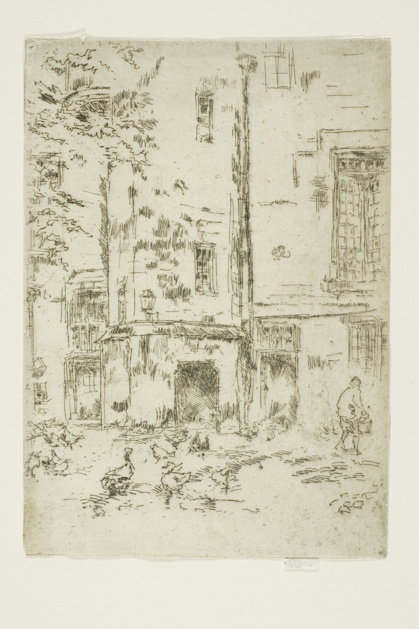 Hôtel de la Croix Blanche da James McNeill Whistler