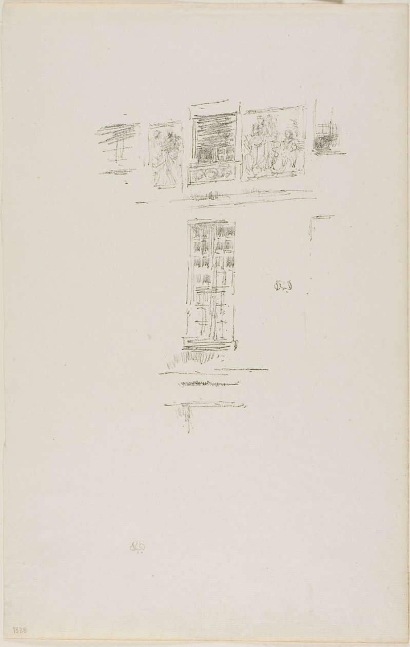 Hôtel Colbert, finestre da James Abbott McNeill Whistler
