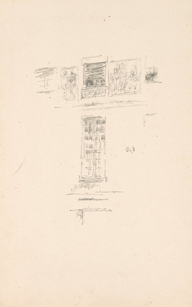 Hôtel Colbert, Finestre da James McNeill Whistler