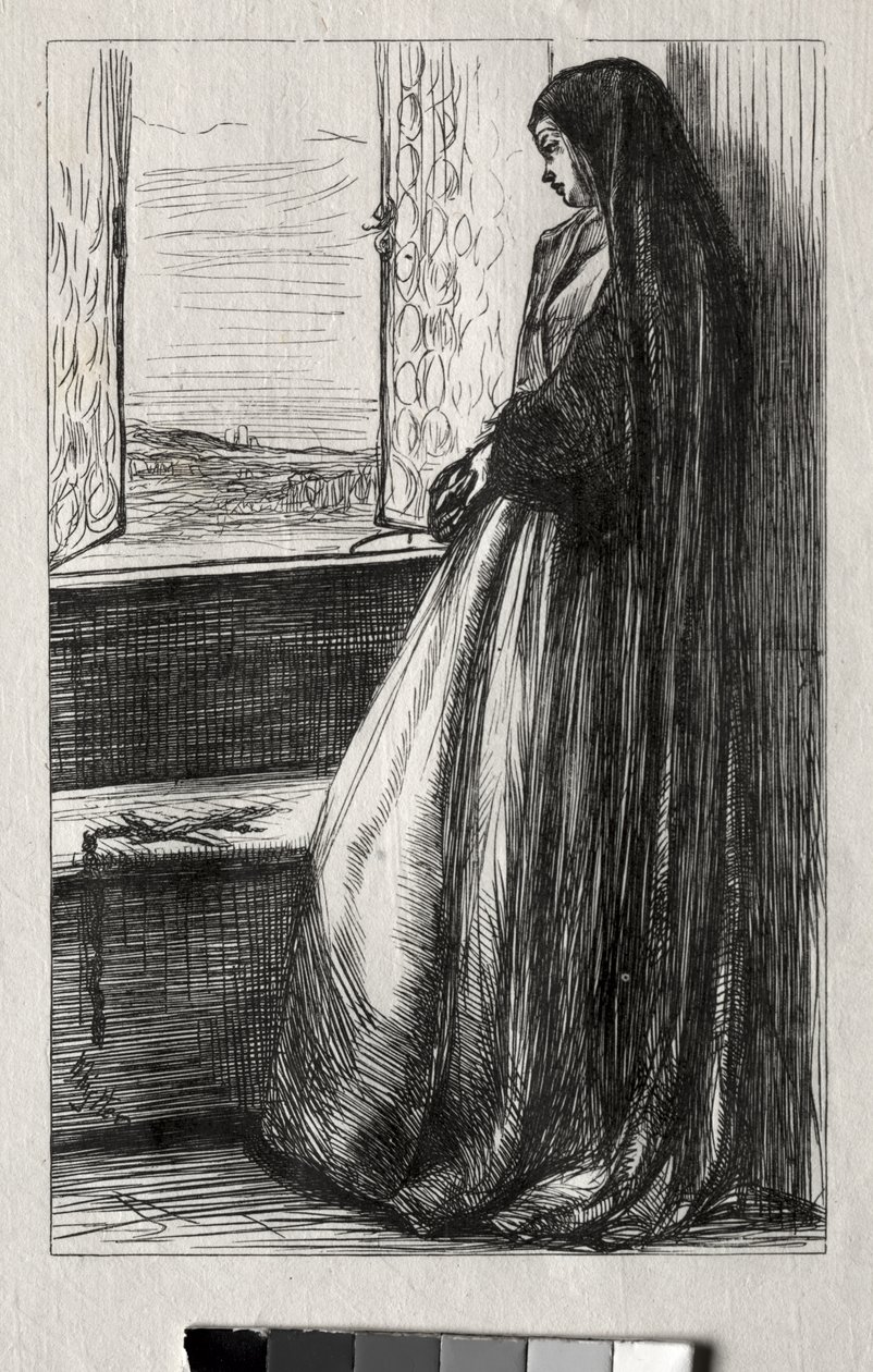 Illustrazione per "Il conte Bruckhardt" su "Once a Week" da James McNeill Whistler