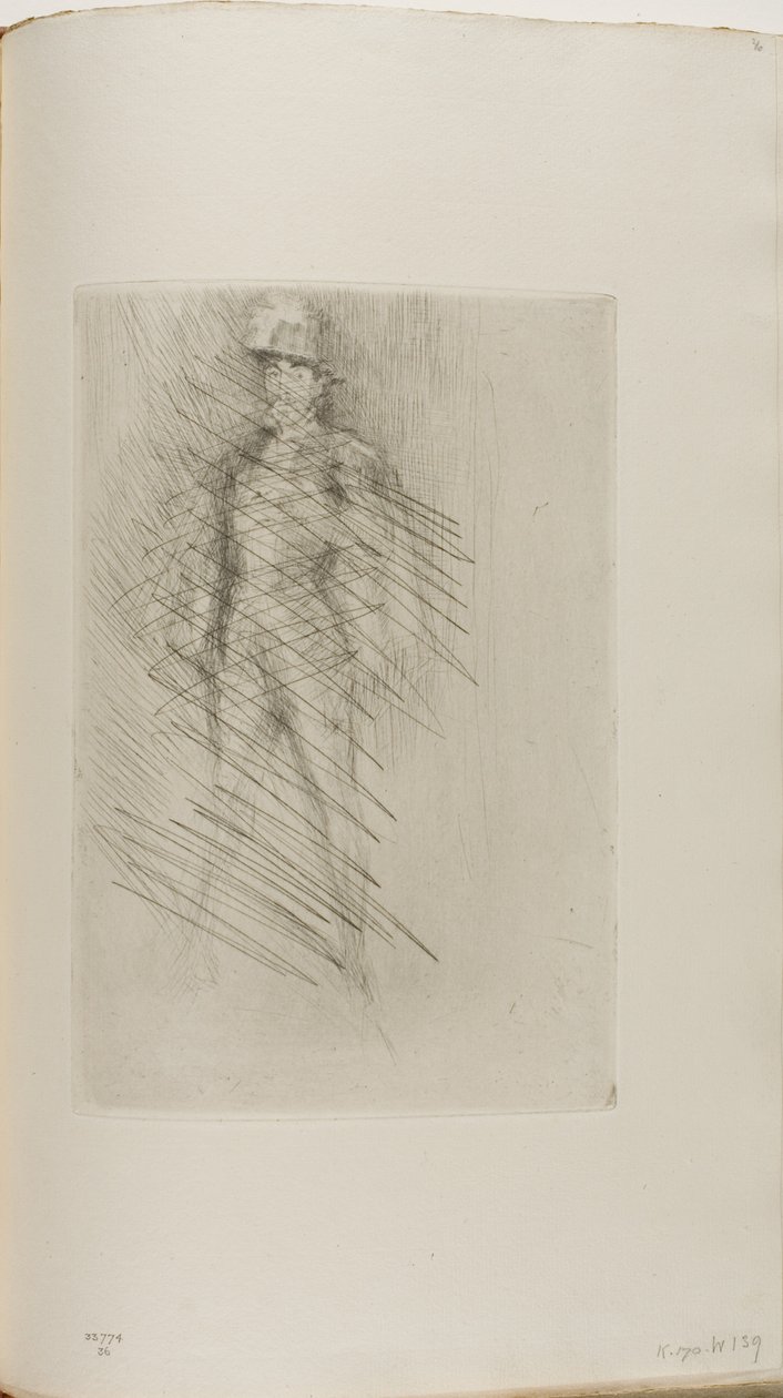 Irving come Filippo di Spagna, No. 2 da James Abbott McNeill Whistler