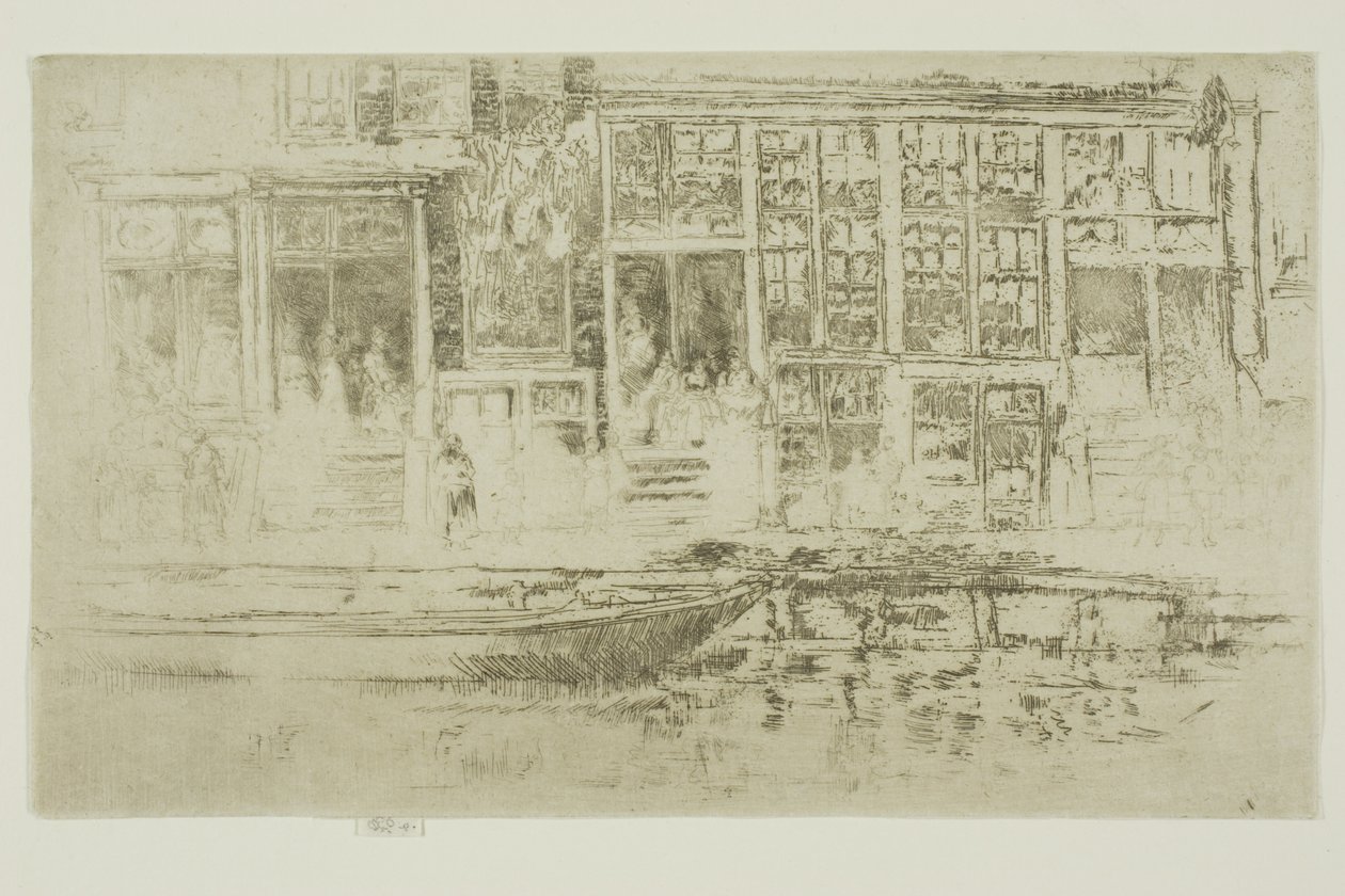 Quartiere degli ebrei, Amsterdam da James McNeill Whistler