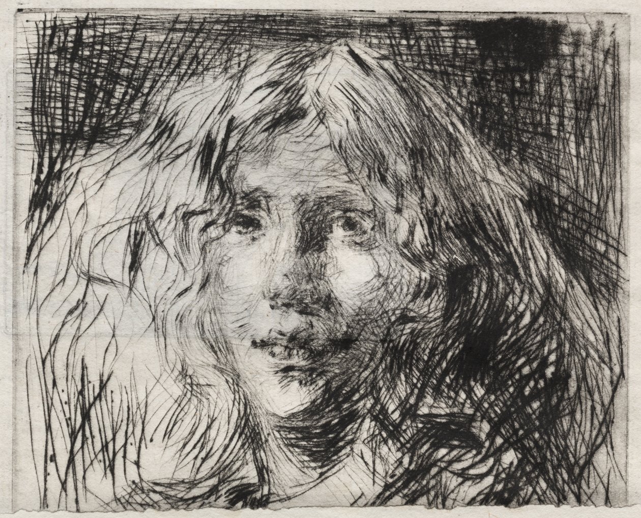 Joanna Hefferman, "La bella irlandese" da James McNeill Whistler