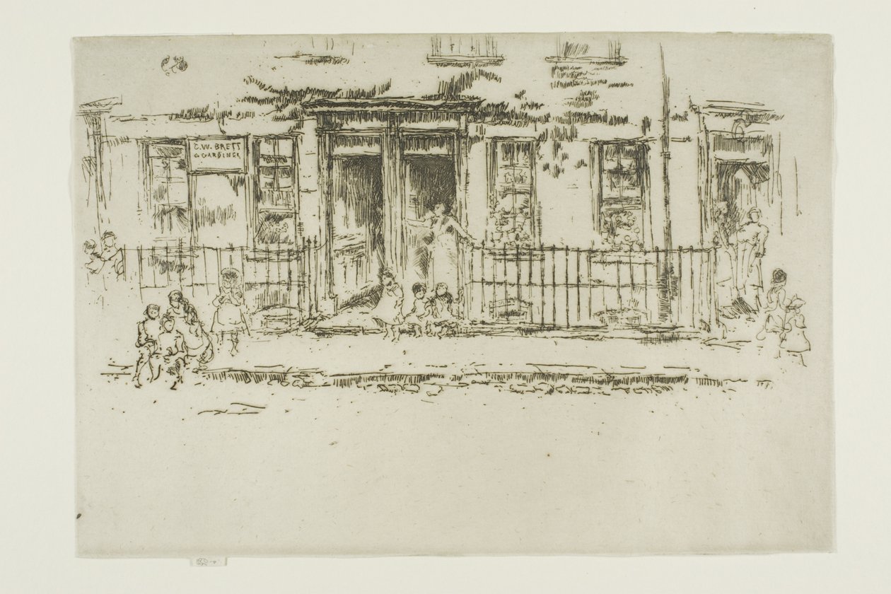 Justice Walk, Chelsea da James Abbott McNeill Whistler