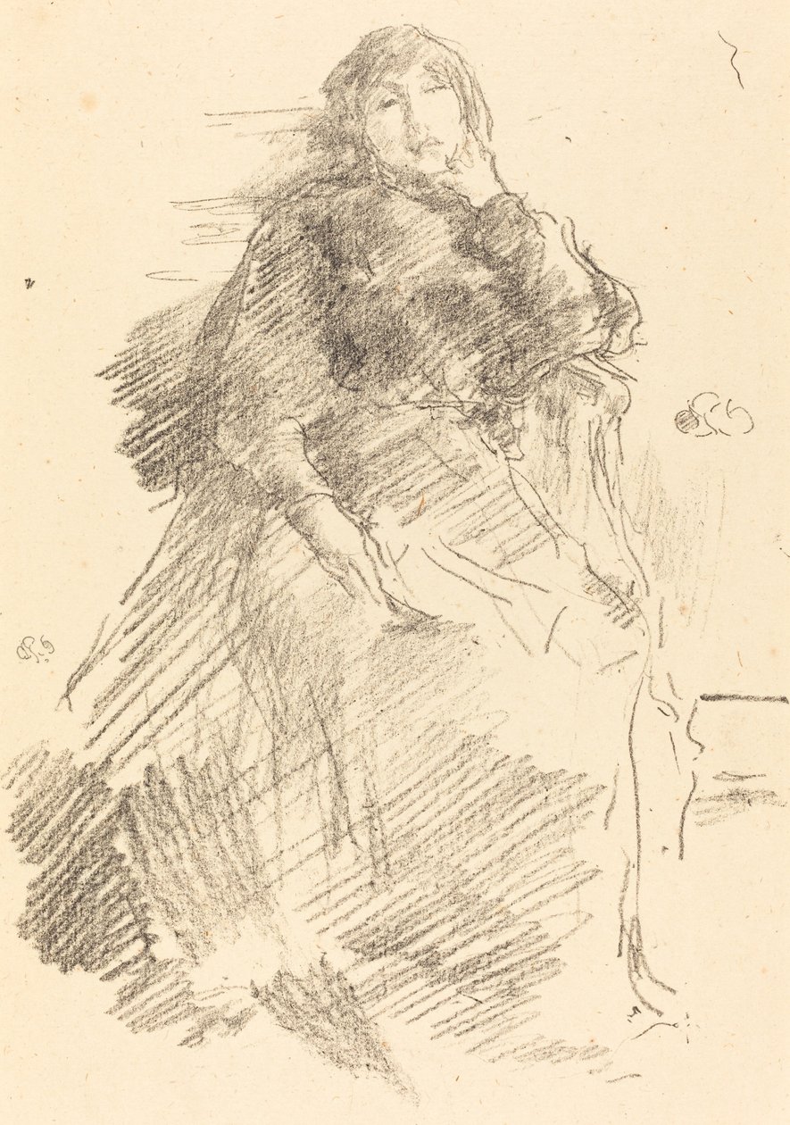 La Bella Dama Pigra da James Abbott McNeill Whistler
