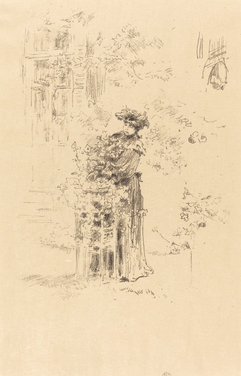 La bella giardiniera da James Abbott McNeill Whistler