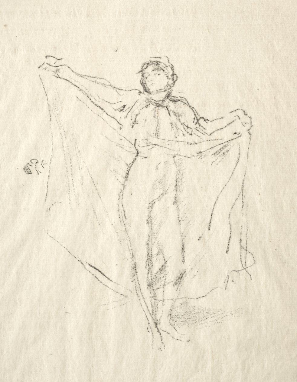 La danzatrice - Uno studio di nudo da James McNeill Whistler