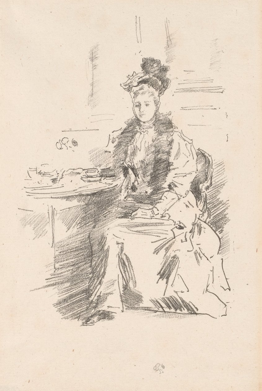La Jolie New Yorkaise da James Abbott McNeill Whistler