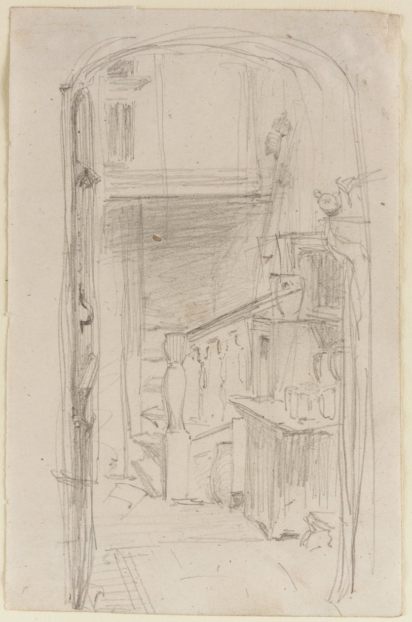 La Venditrice di Senape da James Abbott McNeill Whistler