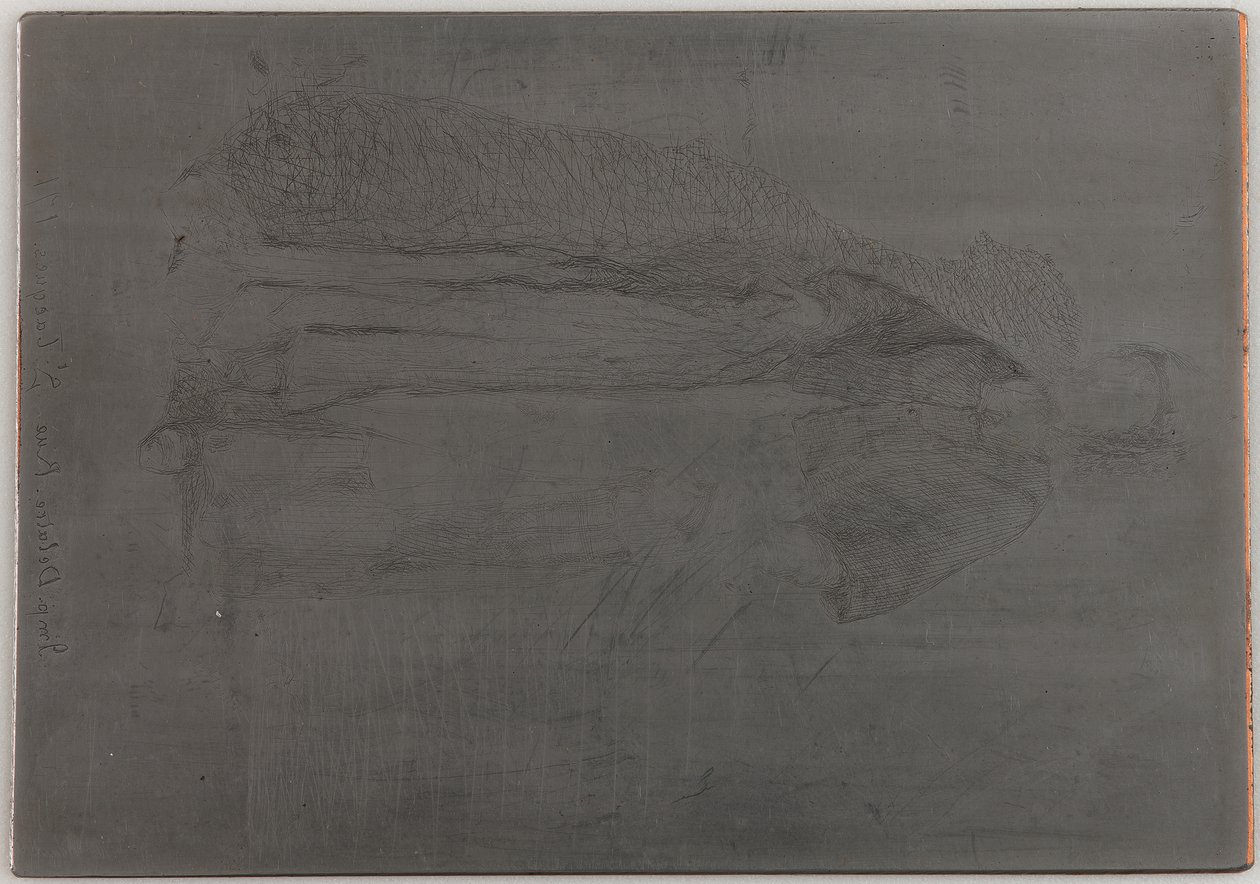 La Mere Gerard. Uno dei <em>Twelve Etchings from Nature</em> da James Abbott McNeill Whistler