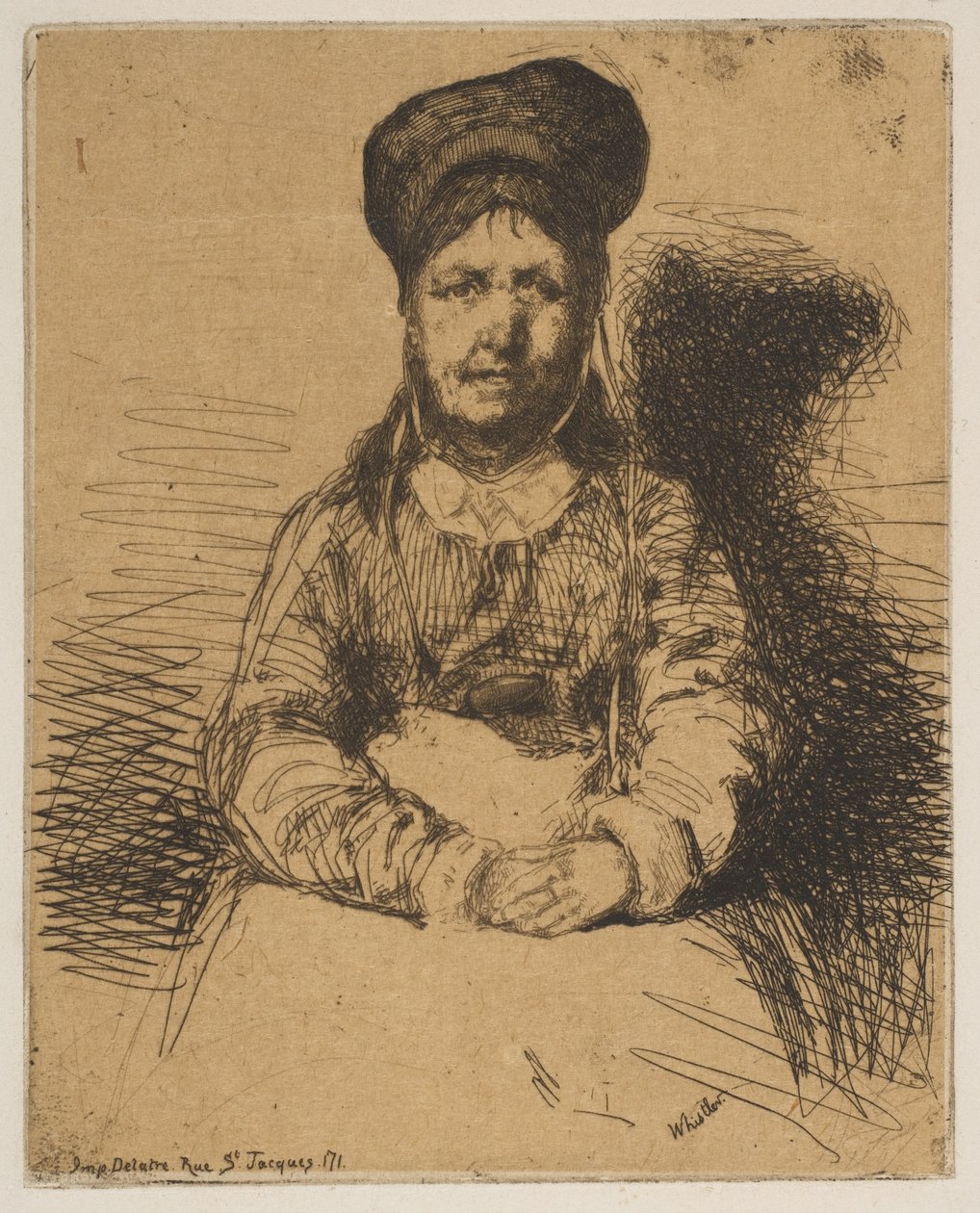 Die Zinnarbeiterin da James McNeill Whistler