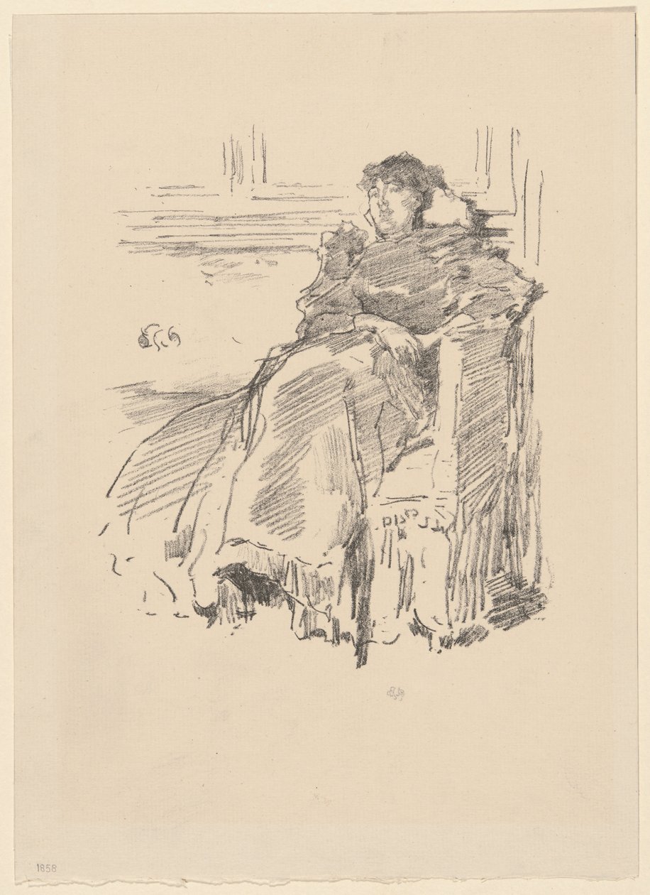 Il vestito rosso da James McNeill Whistler