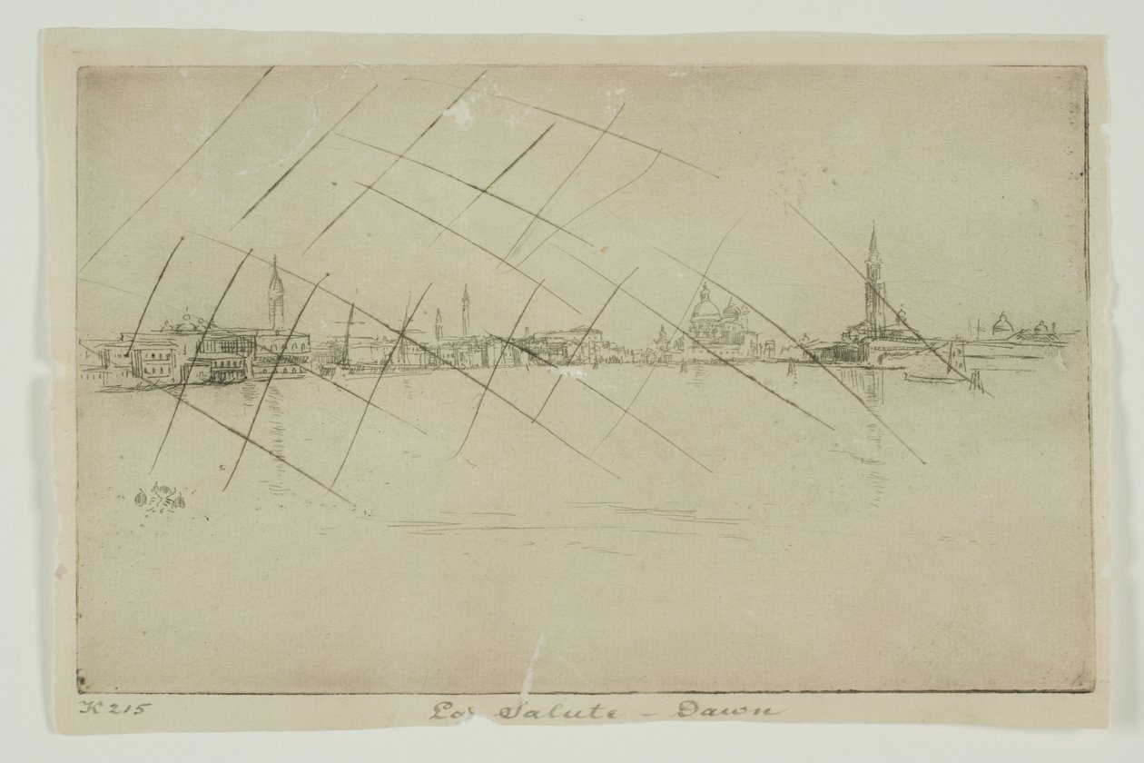 La Salute: Alba da James Abbott McNeill Whistler