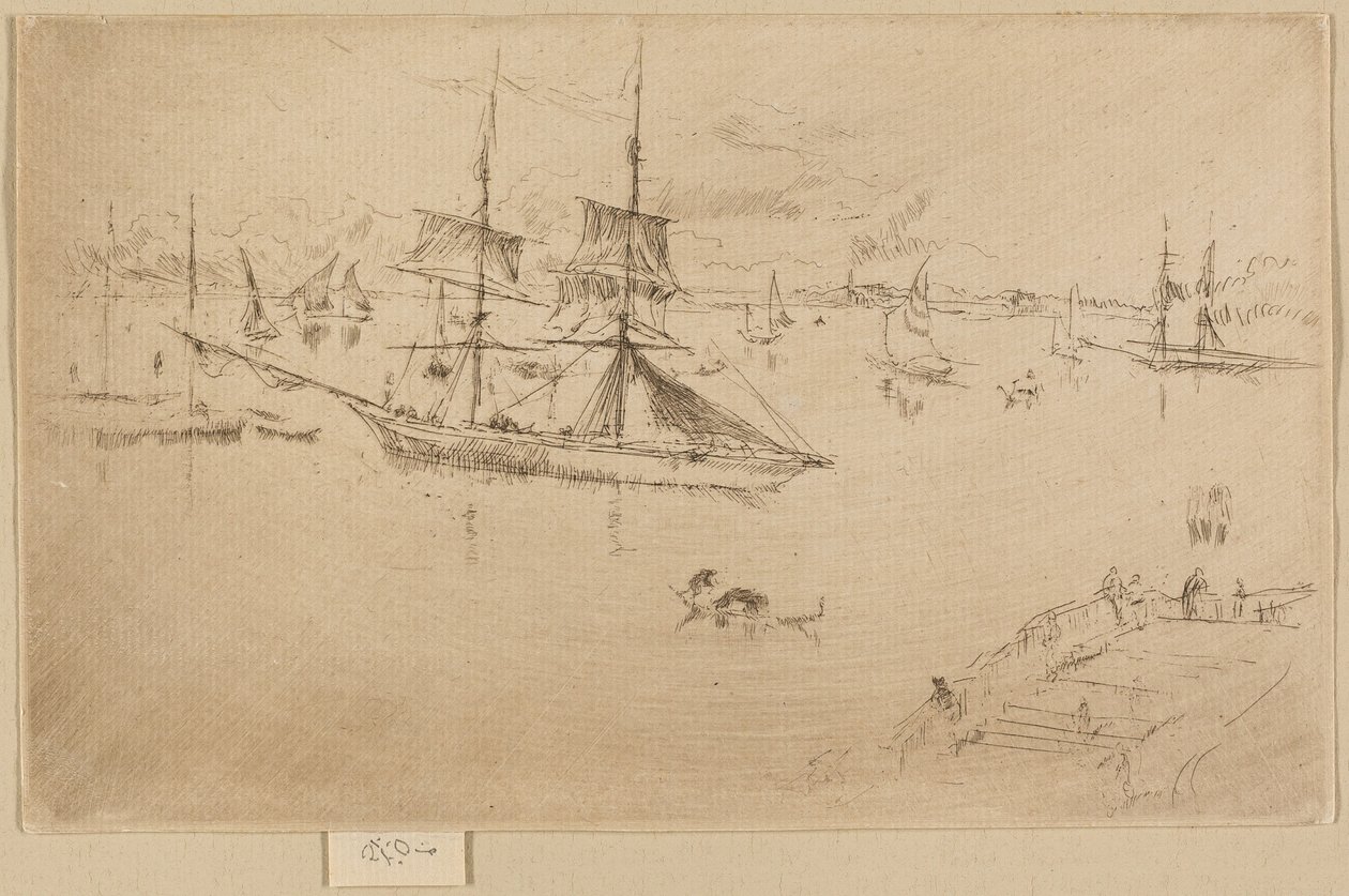 Laguna--Mezzogiorno da James Abbott McNeill Whistler