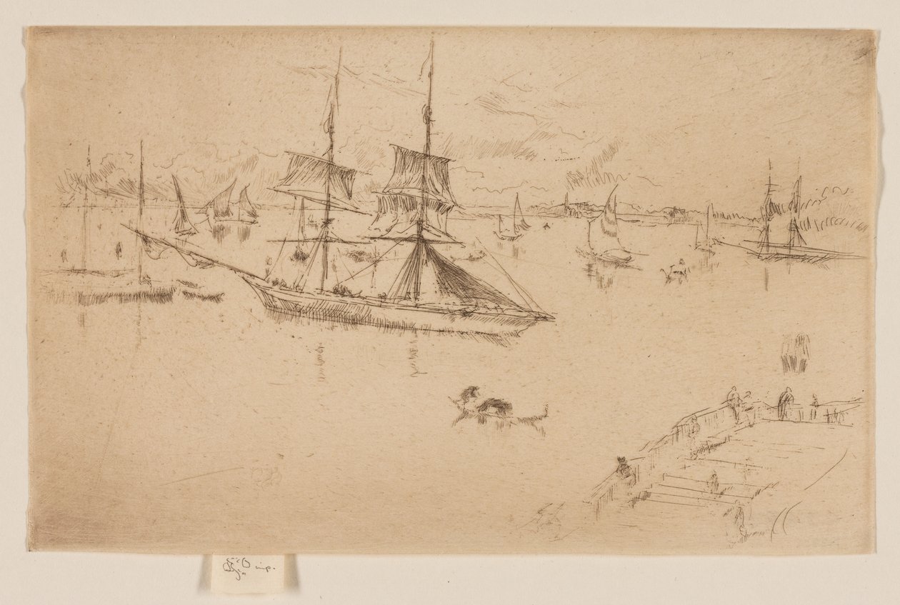 Laguna - Mezzogiorno da James Abbott McNeill Whistler
