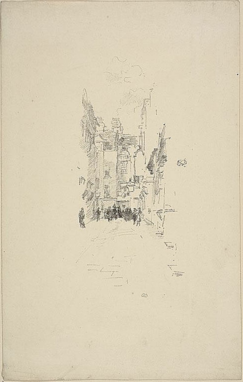 Piccola corte, Cloth Fair da James Abbott McNeill Whistler