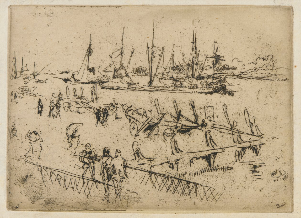Piccola Dordrecht da James Abbott McNeill Whistler