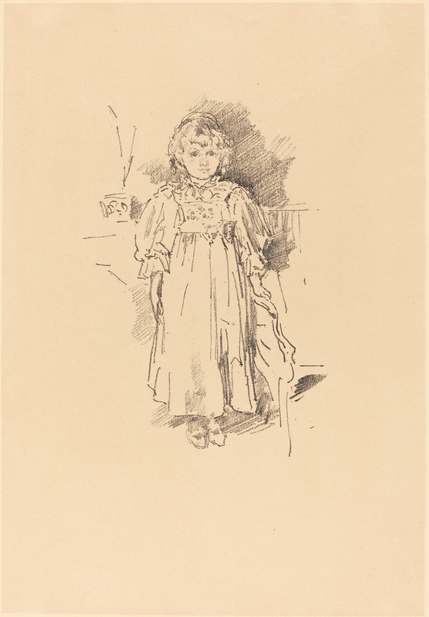 Piccola Evelyn da James Abbott McNeill Whistler
