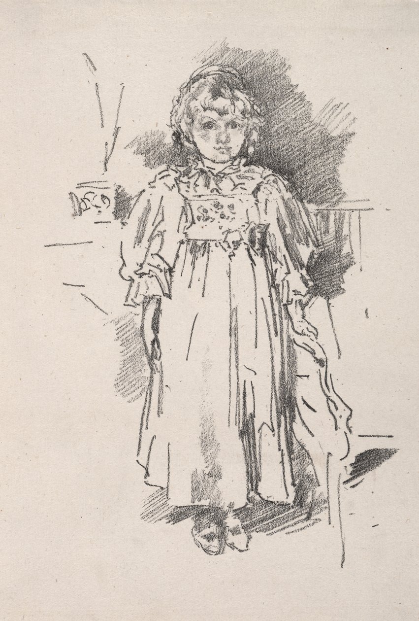 La piccola Evelyn da James McNeill Whistler