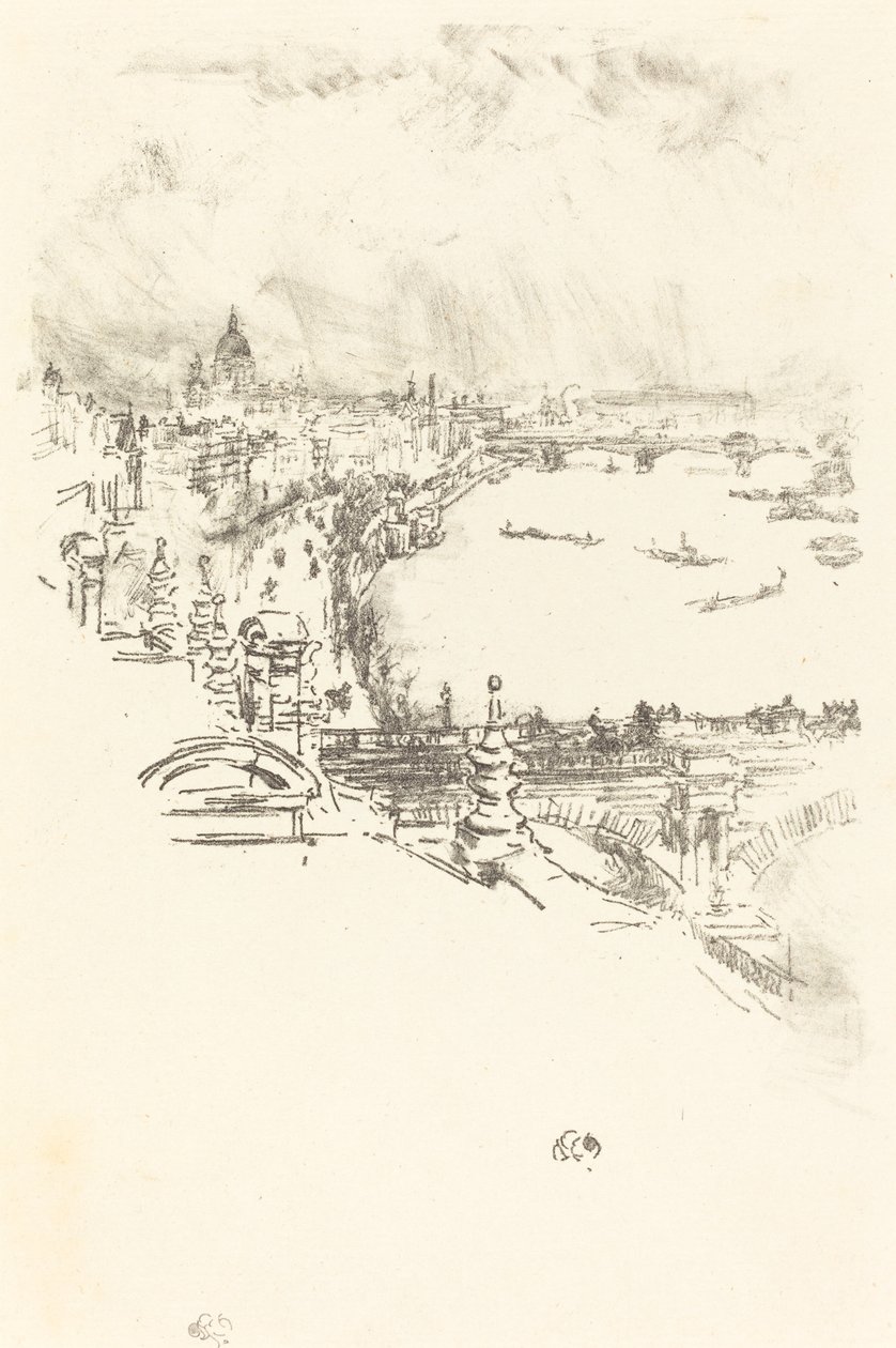 Piccola Londra da James Abbott McNeill Whistler