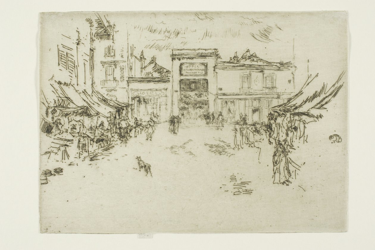 Piazza del Mercato, Tours da James McNeill Whistler