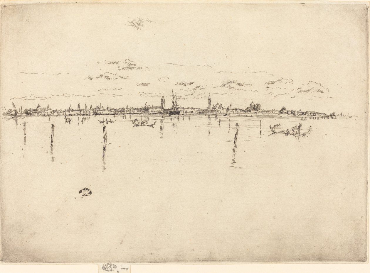 Piccola Venezia da James Abbott McNeill Whistler