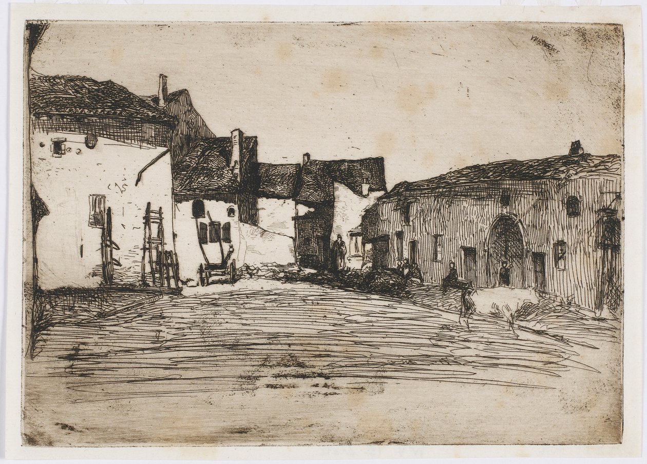Liverdun. Una delle dodici incisioni dalla natura da James Abbott McNeill Whistler